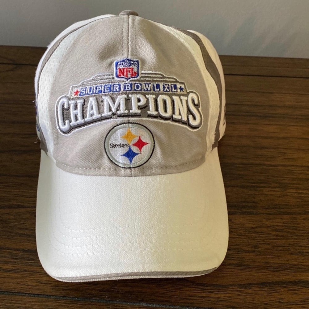 Steelers Champions hat, Super Bowl XL 40th anniversary